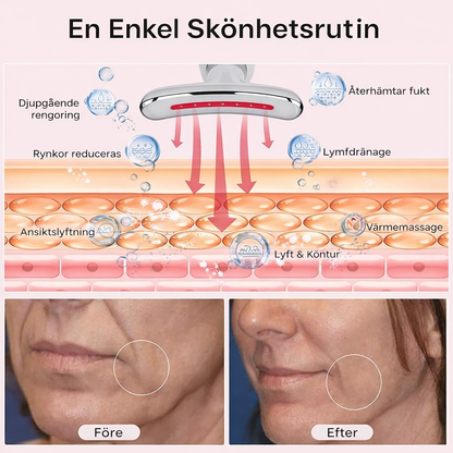 Balora Skönhetsmassage för Ansikte & Nacke – EMS Ansiktsmassage Anti-Aging